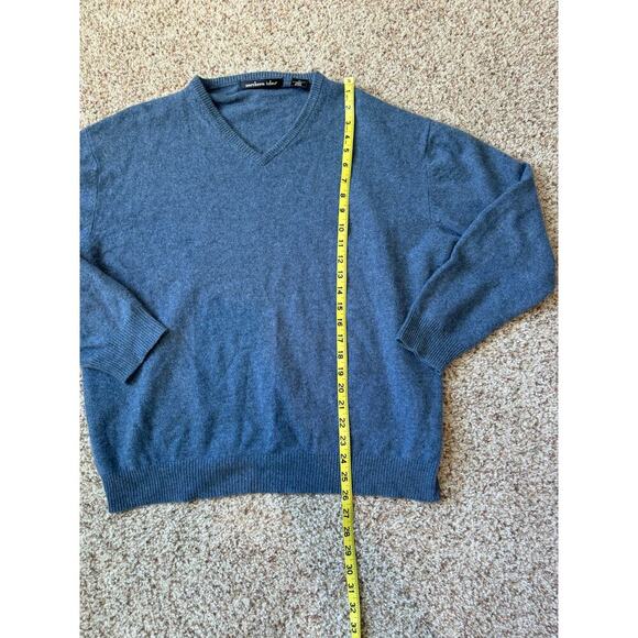 NORTHERN ISLES 100% CASHMERE sweater, XL, V Neck - Picture 5 of 10